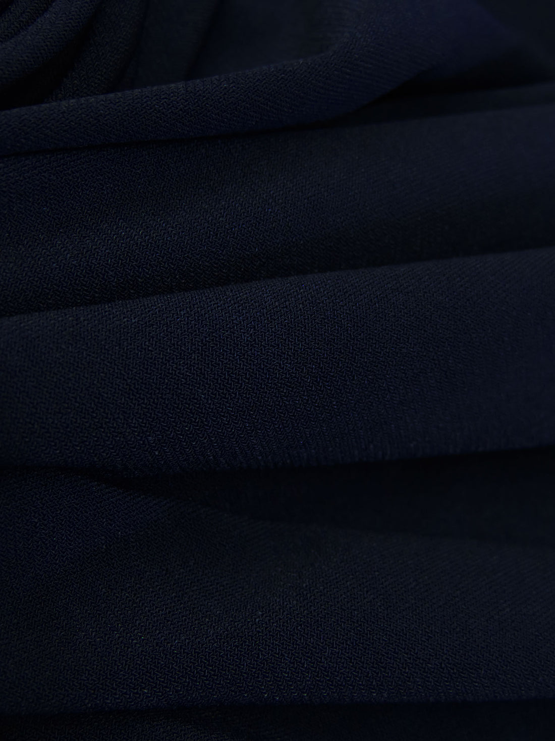 Midnight Navy Polyester/Lycra ITY Knit - NY Designer - 57W