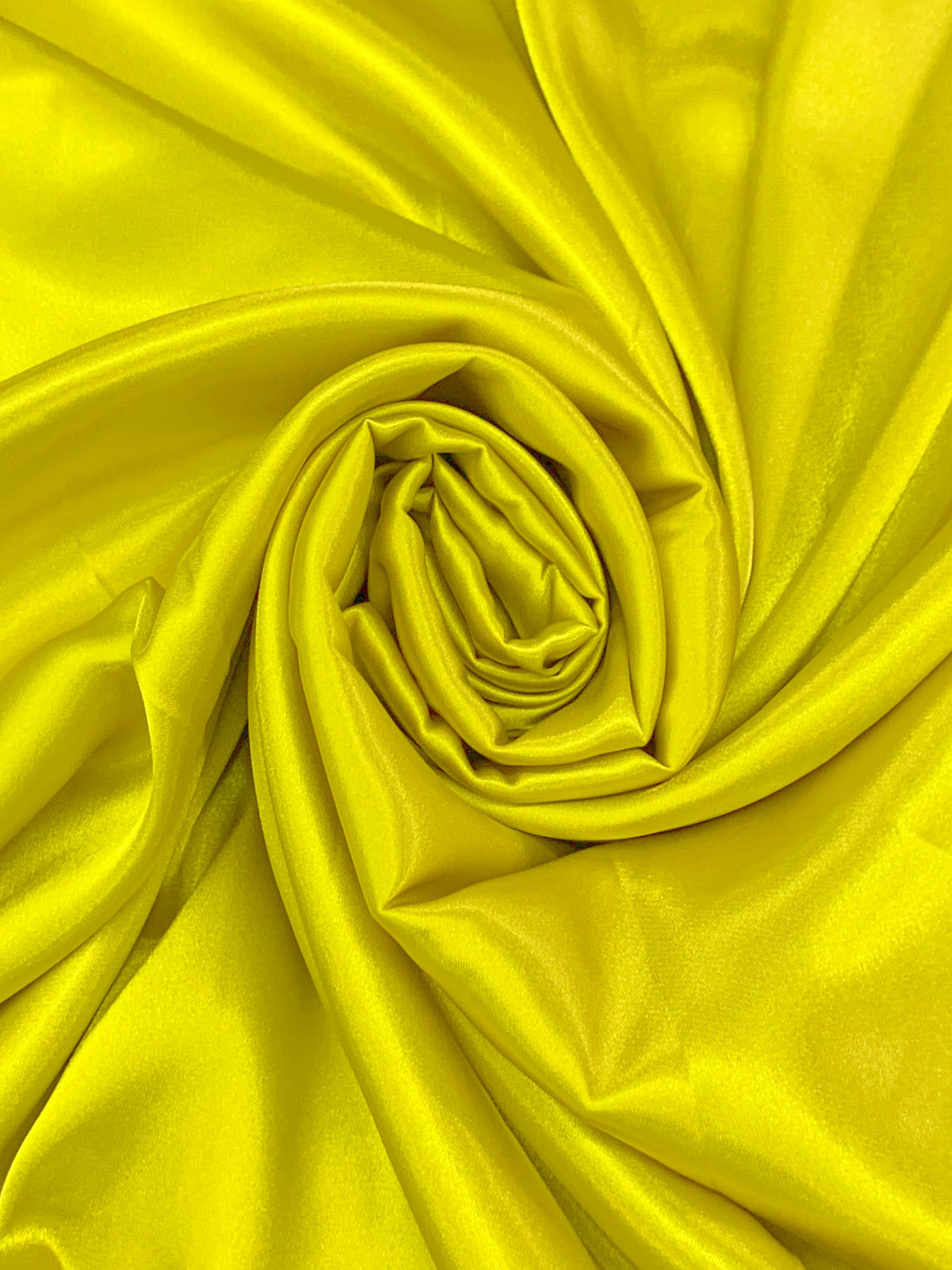Bitter Lemon 100% Polyester Charmeuse - NY Designer - 56W