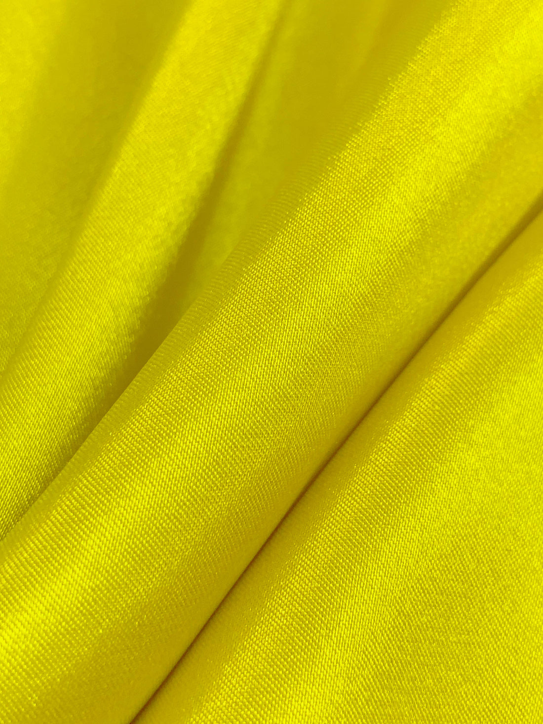Bitter Lemon 100% Polyester Charmeuse - NY Designer - 56W
