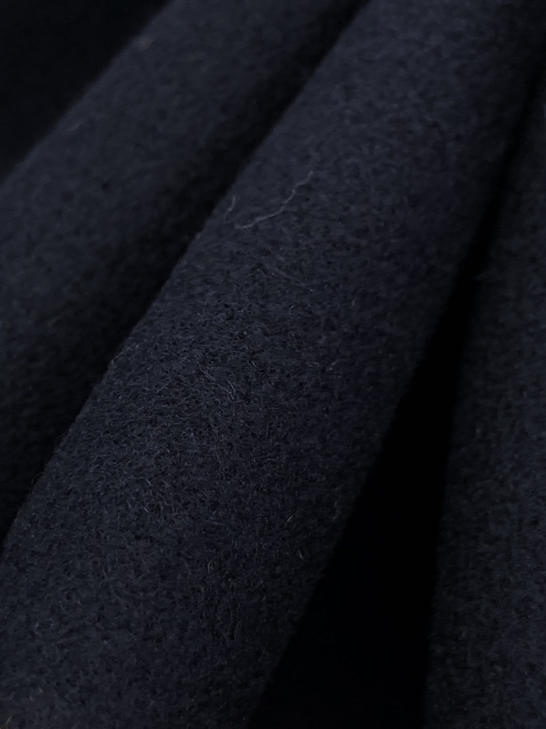 Admiral Blue 100% Wool Coating - NY Designer - 58W