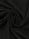 Dark Charcoal/Dim Gray 100% Worsted Wool Plainweave Suiting 60W