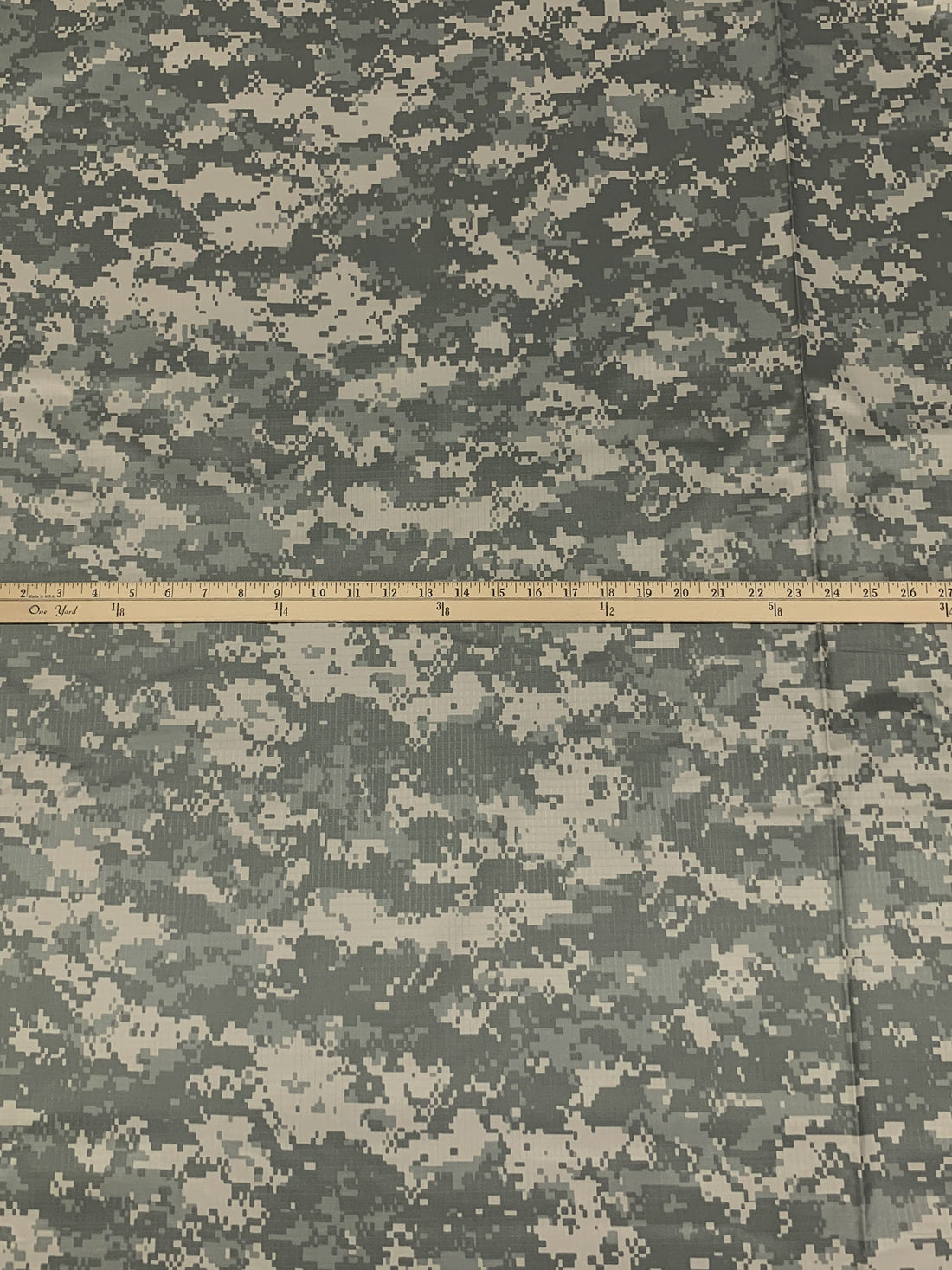 Gray Sage/Kingswood Green/Rusty Celadon 100% Nylon Camouflage Print Water Repellent Ripstop Jacketing 56W