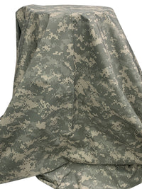 Gray Sage/Kingswood Green/Rusty Celadon 100% Nylon Camouflage Print Water Repellent Ripstop Jacketing 56W
