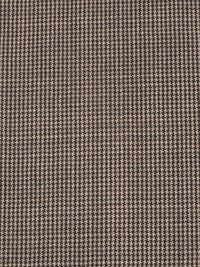 Stone Terrace/Black 100% Worsted Wool Micro Houndstooth Suiting 60W