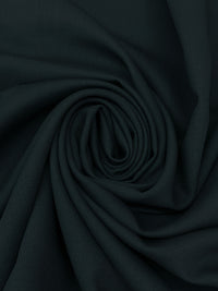 Dark Slate Gray Worsted Wool/Nylon Fine Twill Suiting 62W