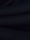 Midnight Blue Wool/Polyester Napped Coating - NY Designer - 58W