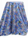 Dark Cornflower/Taffy Pink/Pacific Green/Multi 100% Cotton Paint Blot Print Voile 58W