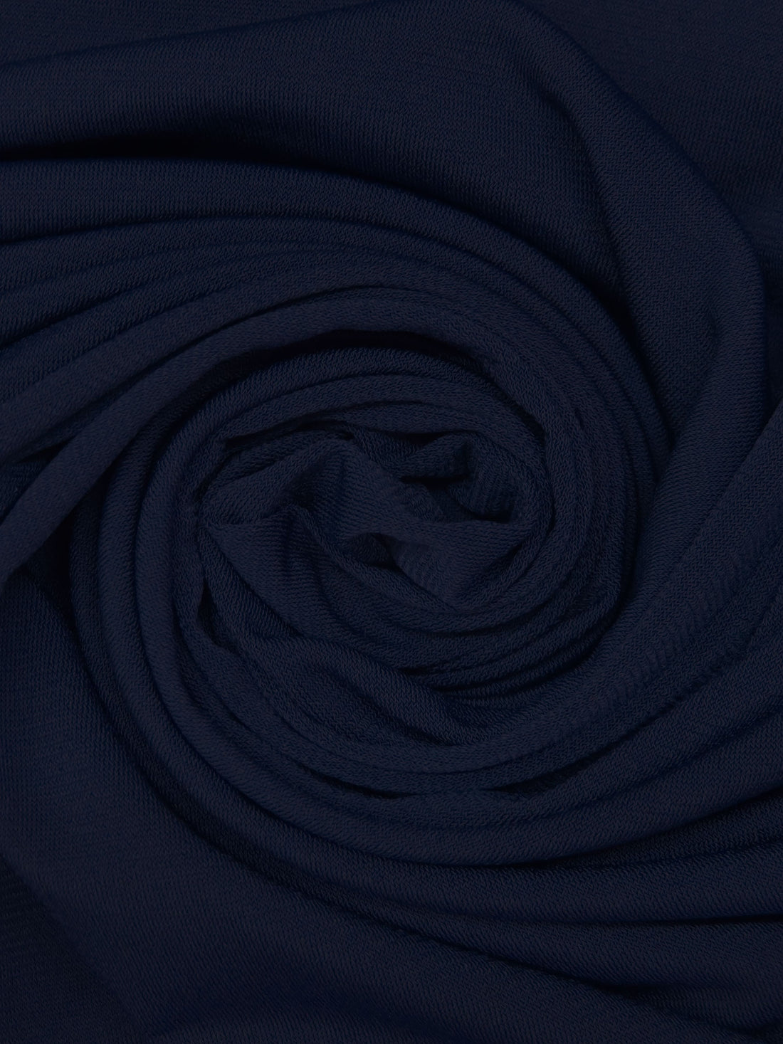Dark Cetacean Blue Polyester/Lycra ITY Knit - NY Designer - 56W