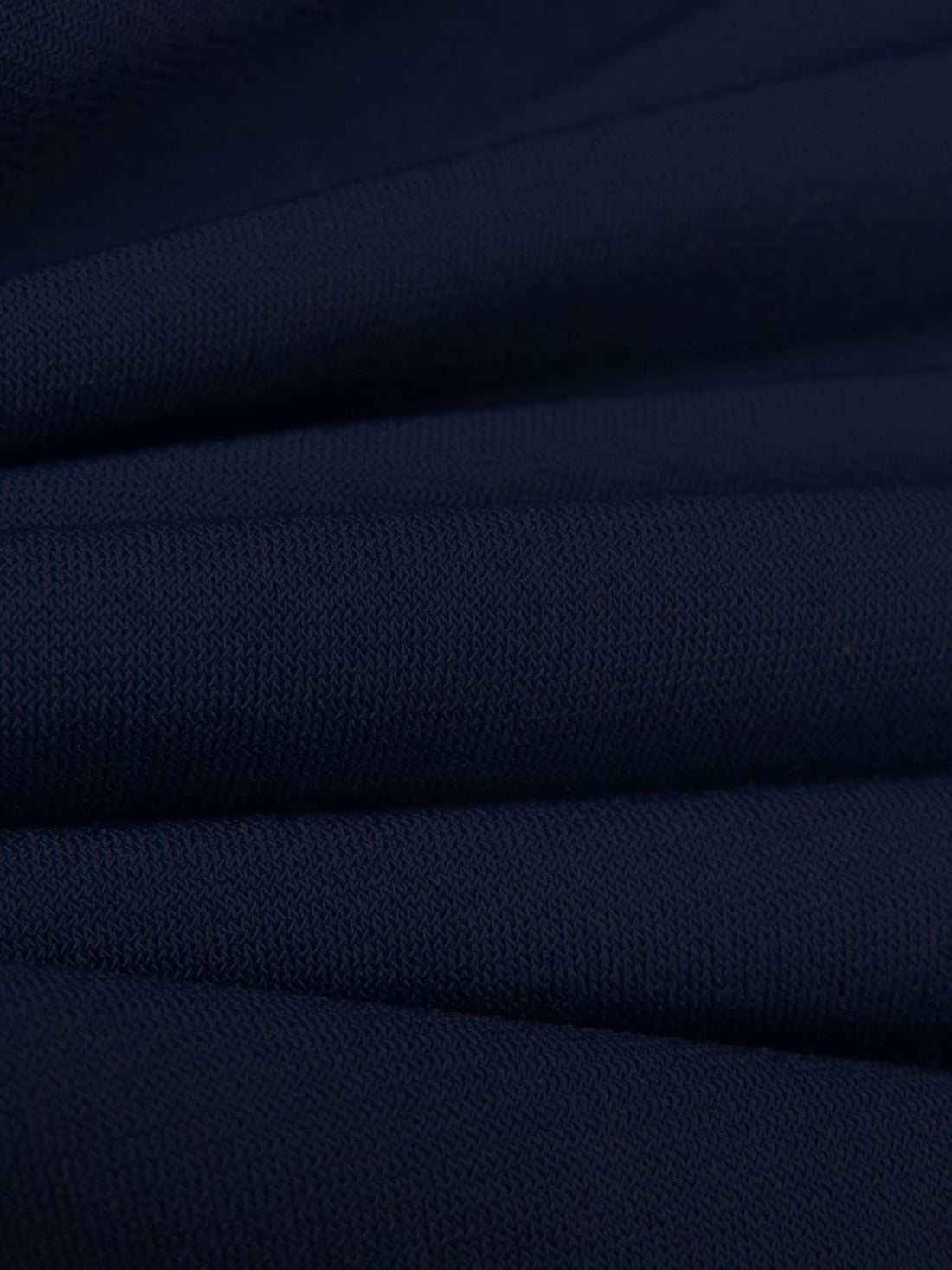 Dark Cetacean Blue Polyester/Lycra ITY Knit - NY Designer - 56W