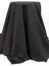Dark Iron Gray/Lead Gray/Steel Gray 100% Wool Tweed Novelty Weave Suiting 58W