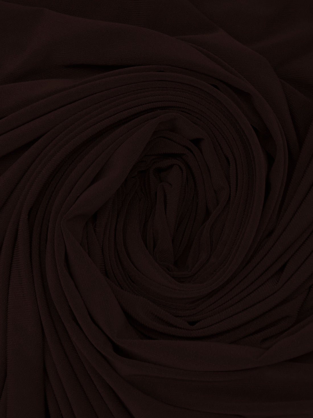 Dark Chocolate Polyester/Lycra ITY Knit - NY Designer - 57W
