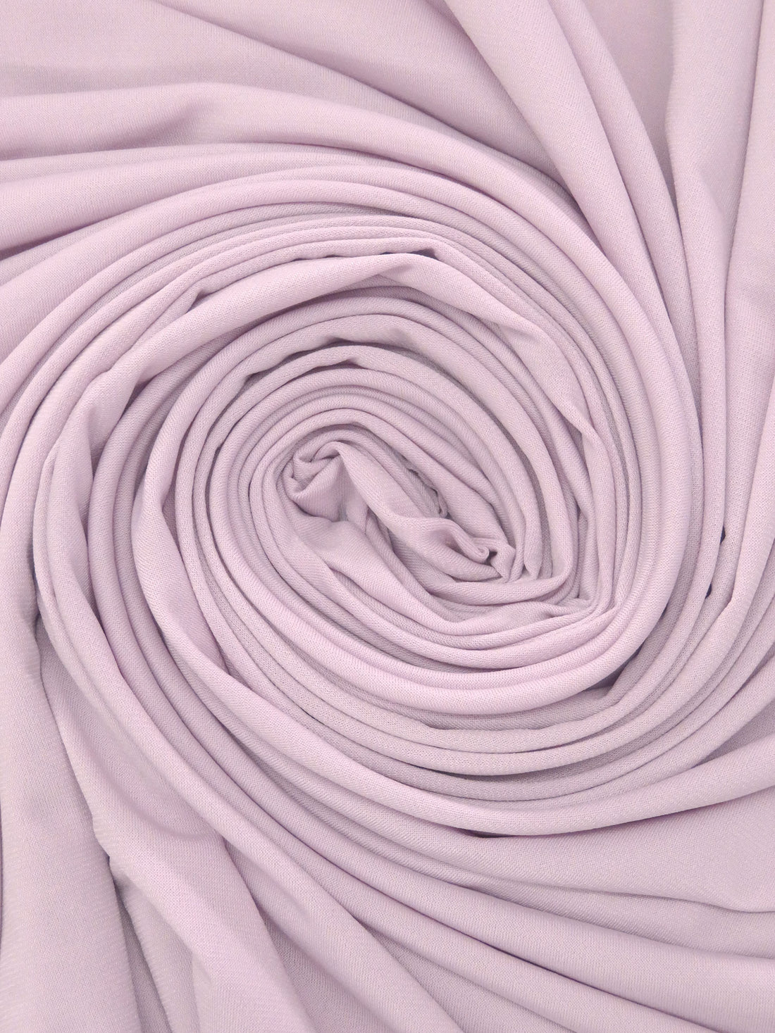 Pale Lilac Pink Polyester/Lycra ITY Knit - NY Designer - 57W