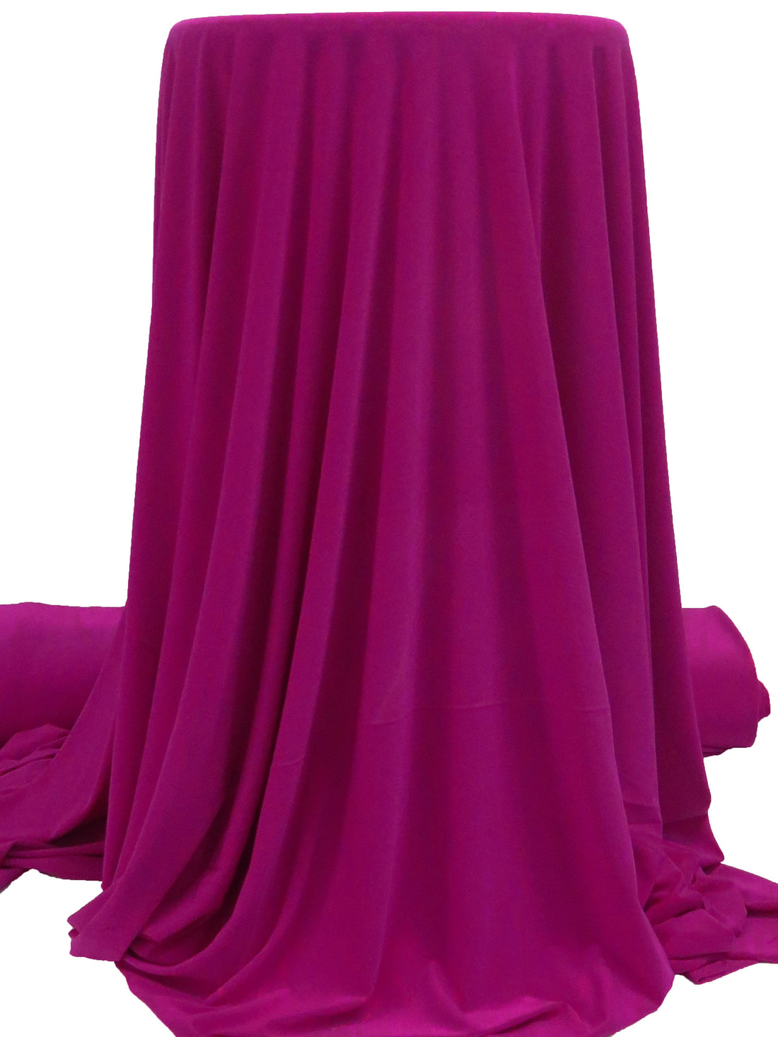 Pink French Plum Polyester/Lycra ITY Knit - NY Designer - 58W