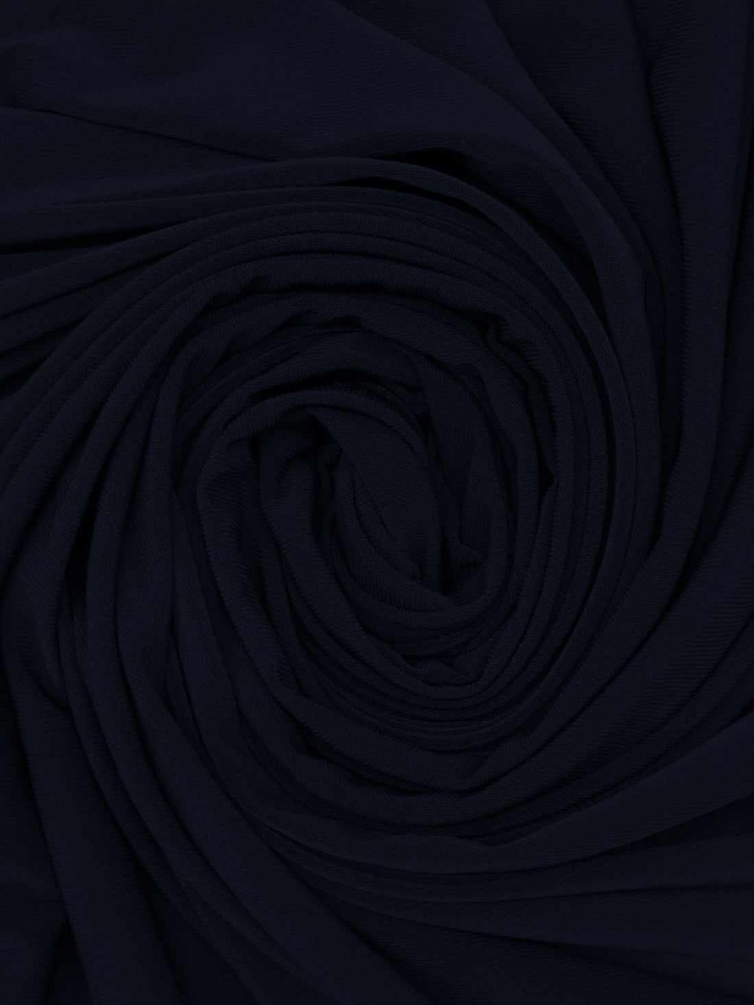 Midnight Navy Polyester/Lycra ITY Knit - NY Designer - 58W