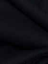 Midnight Navy 100% Worsted Wool Crepe Suiting 60W