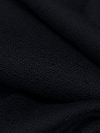 Midnight Navy 100% Worsted Wool Crepe Suiting 60W