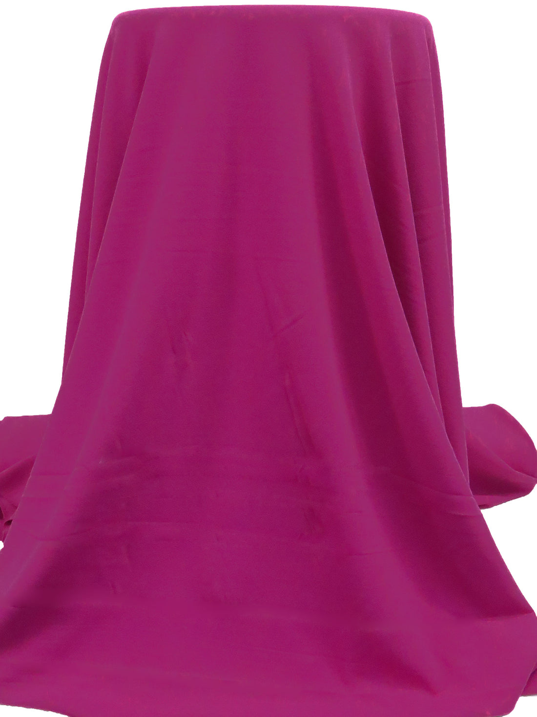 Muted Jazzberry Jam Polyester/Lycra Crepe Techno Knit - NY Designer - 57W