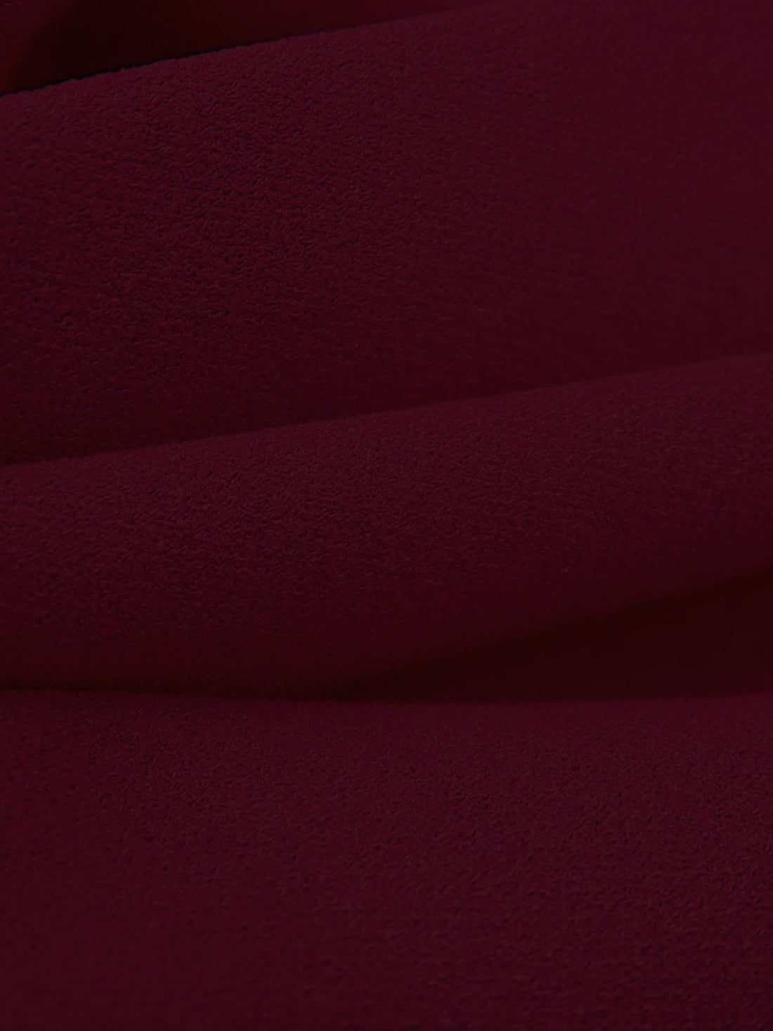 Dark Burgundy Polyester/Lycra Crepe Techno Knit - NY Designer - 56W
