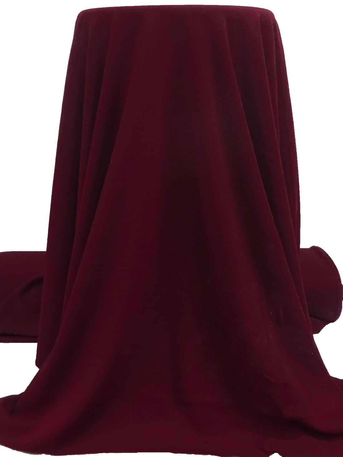 Dark Burgundy Polyester/Lycra Crepe Techno Knit - NY Designer - 56W
