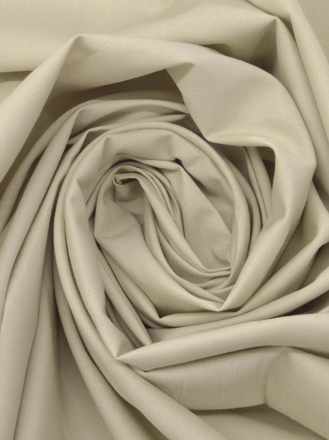 Dark Vanilla Cotton/Lycra Stretch Poplin Shirting - NY Designer - 58W