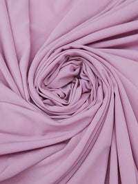 Lilac Polyester/Lycra Stretch Crepe de Chine - NY Designer - 54W