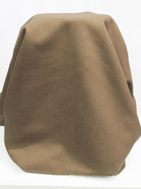 Camel 100% Wool Heavy Melton Coating - NY Designer - 54W