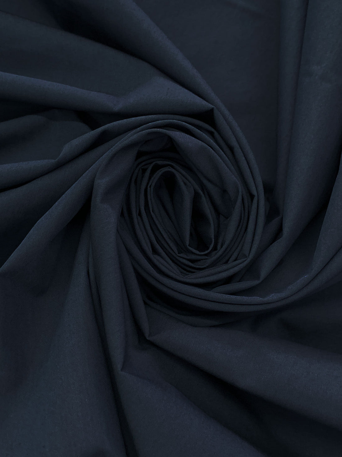 Muted Navy Cotton/Polyester Poplin - NY Designer - 54W