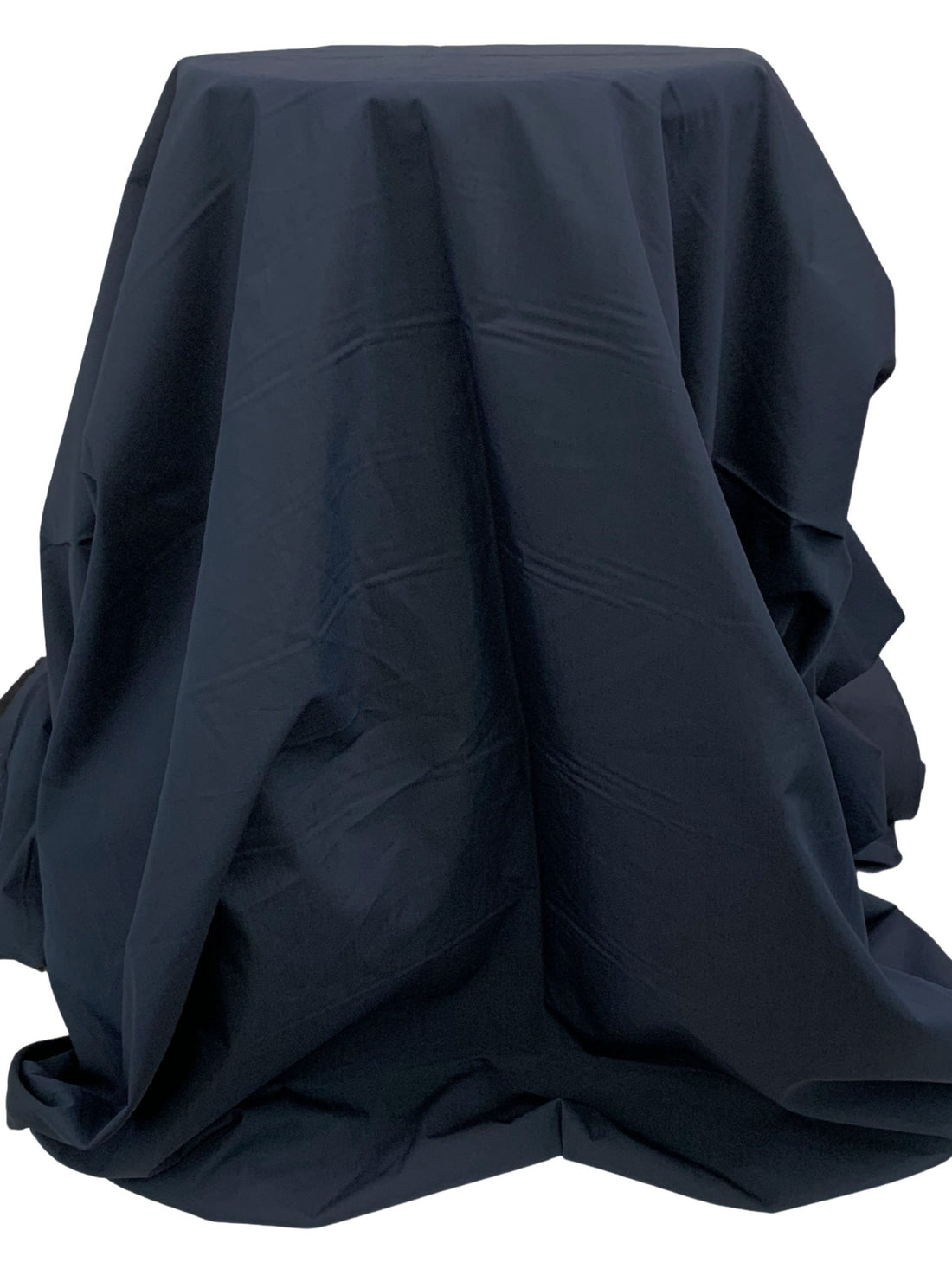 Muted Navy Cotton/Polyester Poplin - NY Designer - 54W
