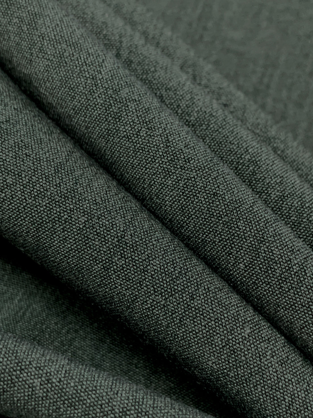 Dim Gray Rayon/Polyester Heathered Suiting 56W