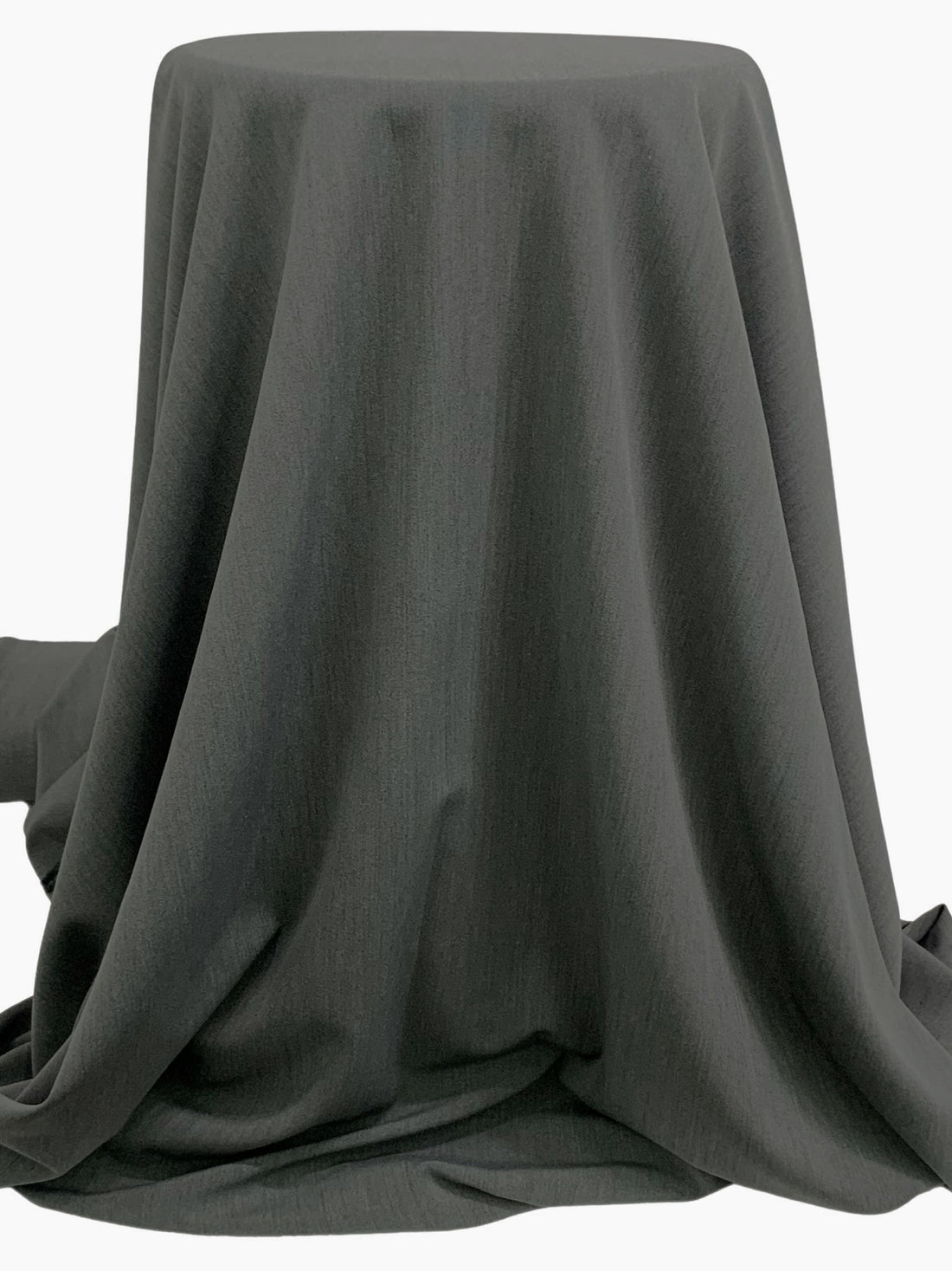 Dim Gray Rayon/Polyester Heathered Suiting 56W