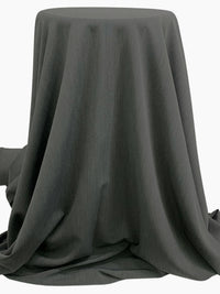 Dim Gray Rayon/Polyester Heathered Suiting 56W