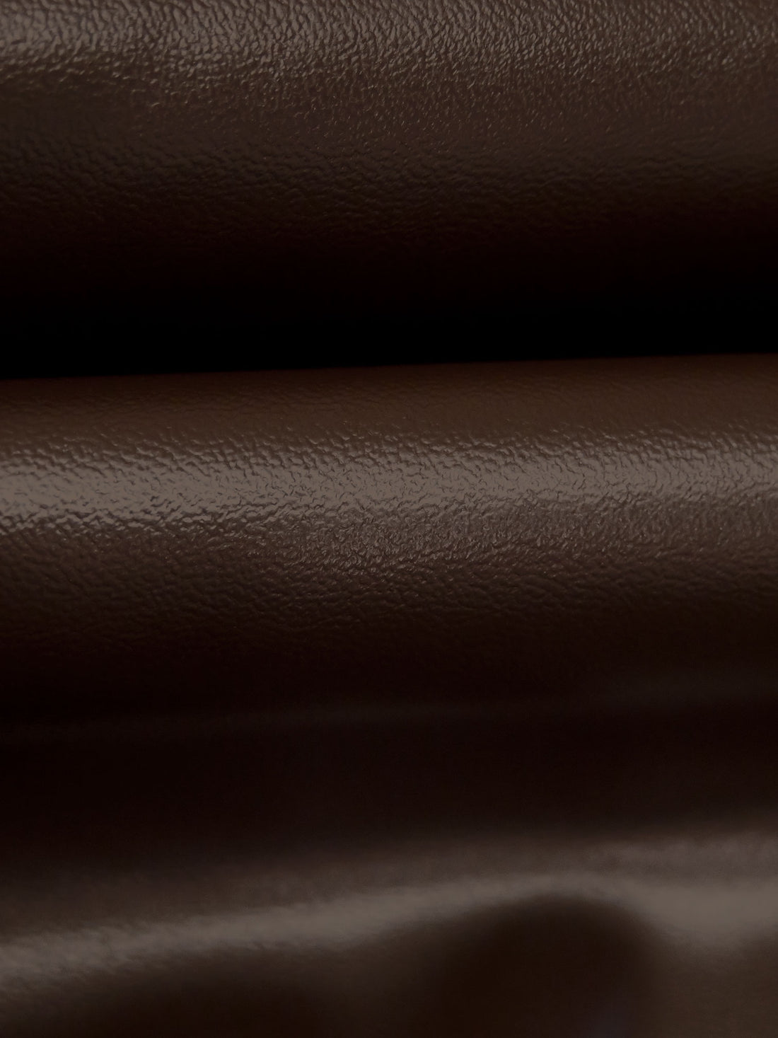 Dark Chocolate Polyurethane/Lycra Stretch Faux Leather - NY Designer - 54W