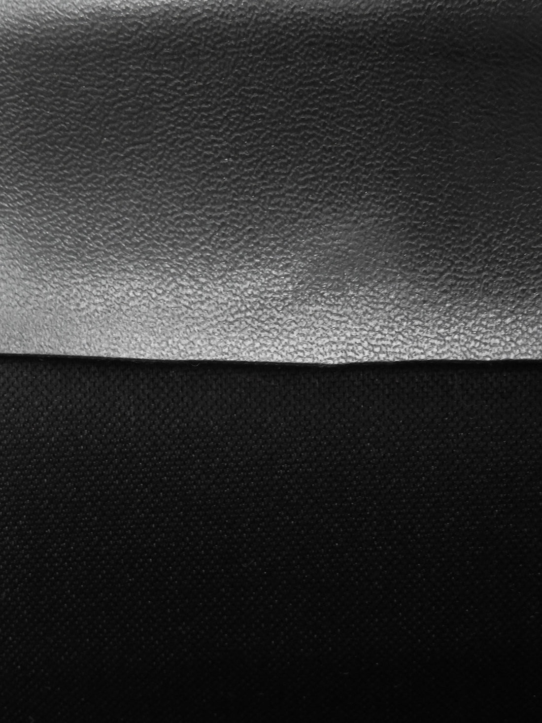 Ink Black Polyurethane/Lycra Stretch Faux Leather - NY Designer - 54W