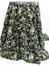 Black/Spring Green/Tuscan Sun/Multi 100% Rayon Floral Print Challis 58W