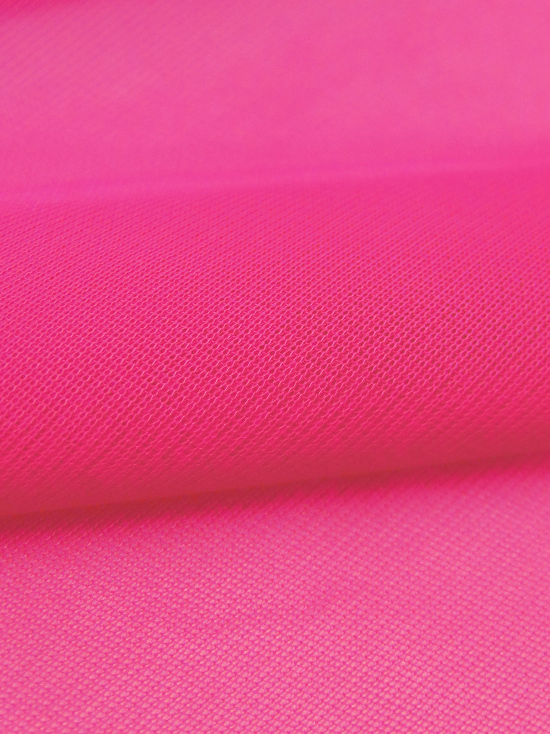 Vivid French Rose Nylon/Lycra Sheer Mesh Knit Lining - NY Designer - 58W