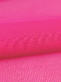 Vivid French Rose Nylon/Lycra Sheer Mesh Knit Lining - NY Designer - 58W