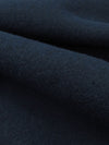 Navy Blue Polyester/Wool Fleece Knit - NY Designer - 58W