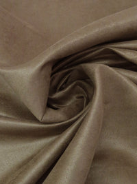 Coffee Brown 100% Polyester Faux Suede 59W