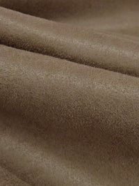 Coffee Brown 100% Polyester Faux Suede 59W