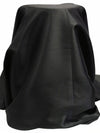 Charcoal Black 100% Polyester Mikado Twill Suiting - NY Designer - 60W