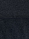 Navy/Black Wool/Nylon Two-Tone Twill Coating - Imported From Italy - 58W