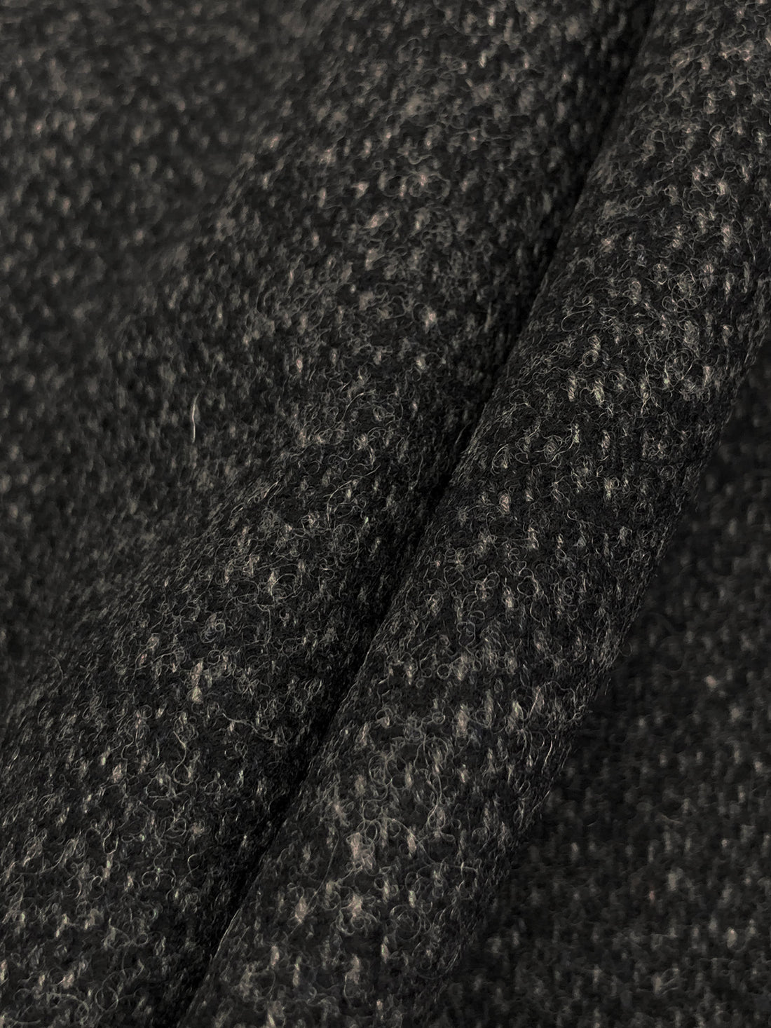 Dark Charcoal/Gray/Multi Wool/Nylon Tweed Suiting/Coating - Woolrich - 58W