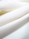 Marshmallow Polyester/Lycra Stretch Suiting - Imported From Italy By NY Designer - 54W