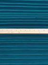 Ocean Blue Polyester/Lycra Pleated Knit - NY Designer - 60W