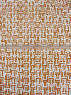 Windsor Brown/White Polyester/Lycra Geometric Tile Print DTY Knit 59W