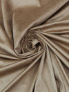 Sandy Beige 100% Polyester Faux Suede 59W