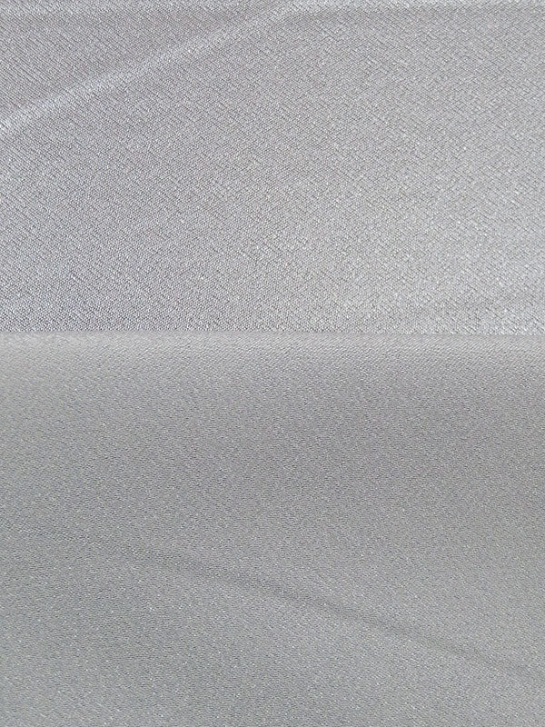 Aluminum 100% Polyester Crepe Back Satin - NY Designer - 56W