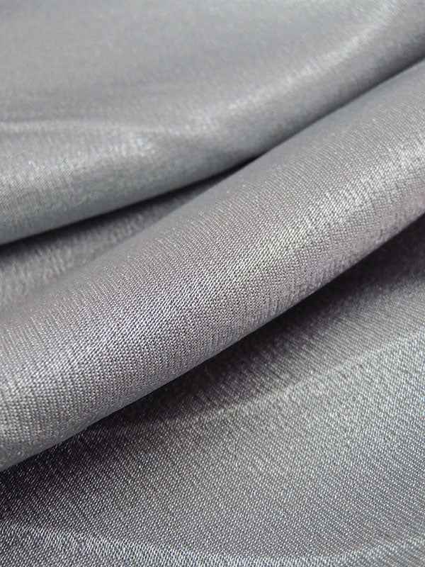 Aluminum 100% Polyester Crepe Back Satin - NY Designer - 56W