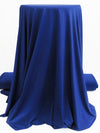 Ultramarine Blue Polyester/Lycra Shiny FTY Knit 56W