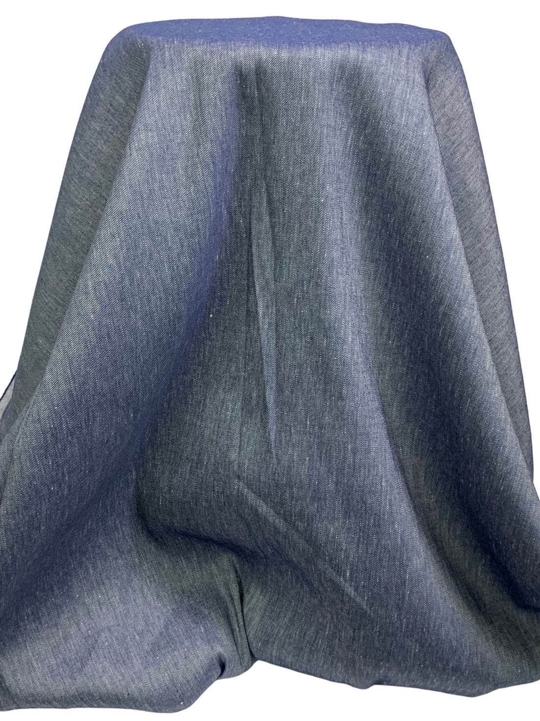 Navy Linen/Nylon/Rayon/Lycra Stretch Linen Blend Bottom Weight Woven - Veronica Beard - 58W